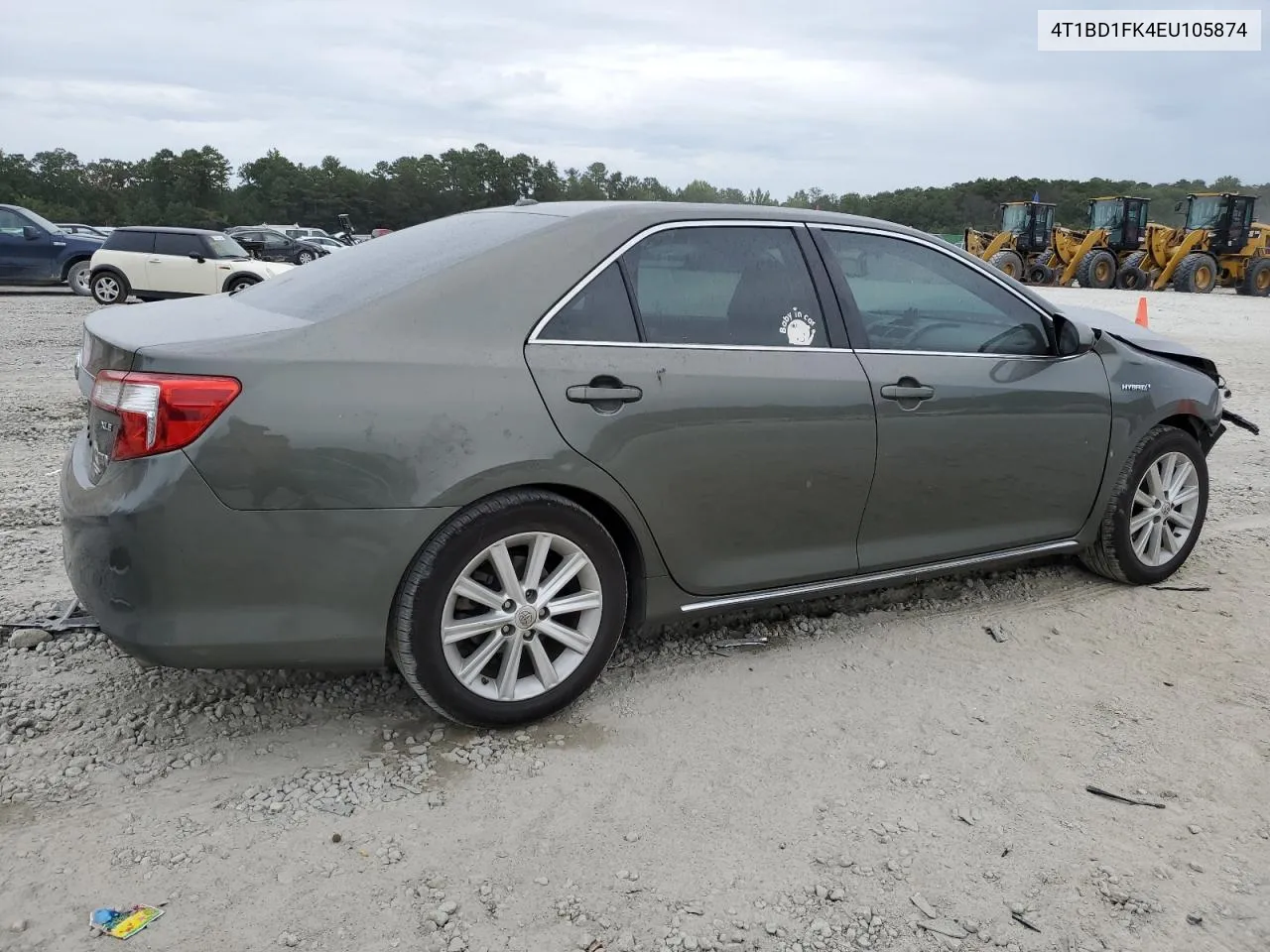 2014 Toyota Camry Hybrid VIN: 4T1BD1FK4EU105874 Lot: 70579324