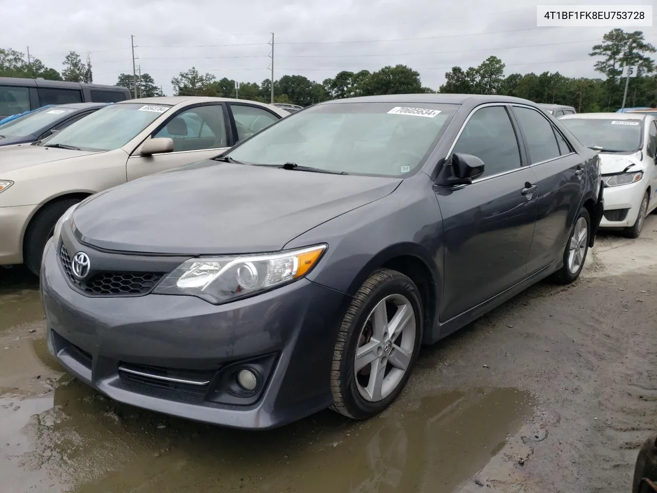 2014 Toyota Camry L VIN: 4T1BF1FK8EU753728 Lot: 70605634