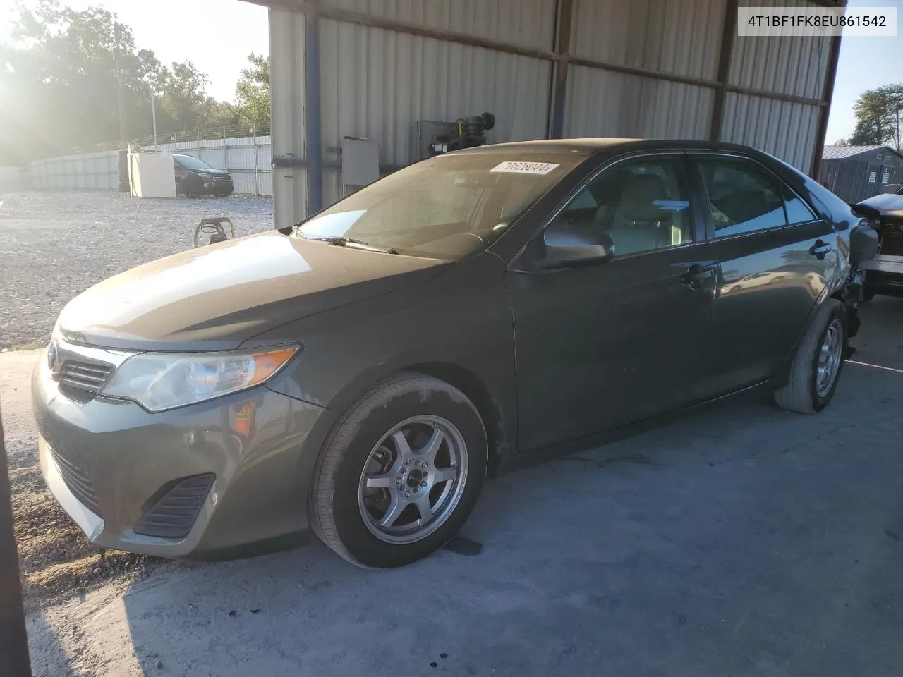 2014 Toyota Camry L VIN: 4T1BF1FK8EU861542 Lot: 70628044