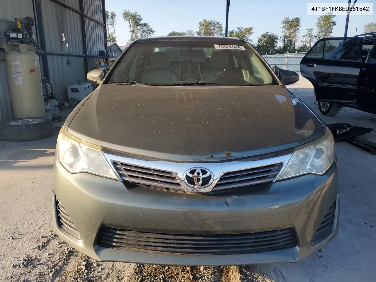 2014 Toyota Camry L VIN: 4T1BF1FK8EU861542 Lot: 70628044