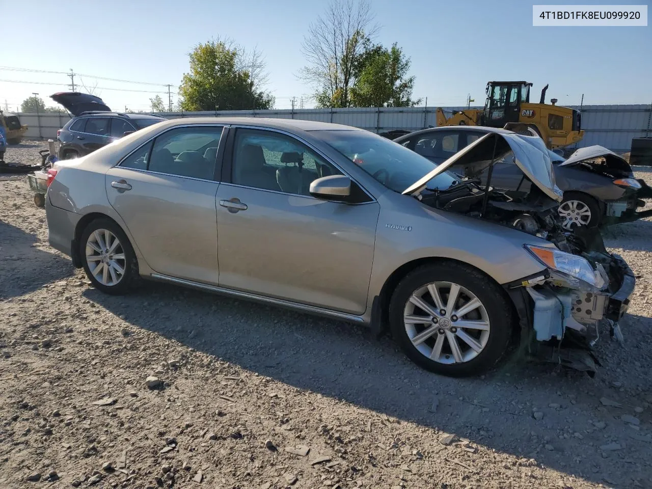 2014 Toyota Camry Hybrid VIN: 4T1BD1FK8EU099920 Lot: 70667024