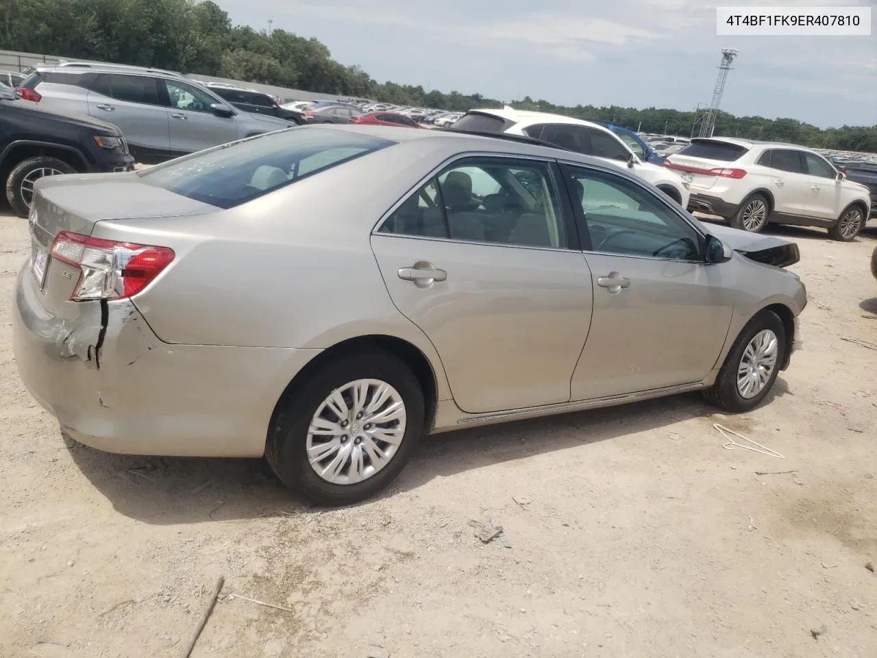 2014 Toyota Camry L VIN: 4T4BF1FK9ER407810 Lot: 70748144