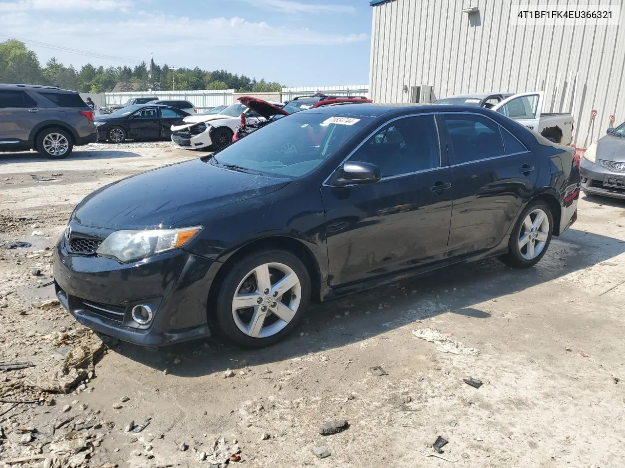 2014 Toyota Camry L VIN: 4T1BF1FK4EU366321 Lot: 70834744