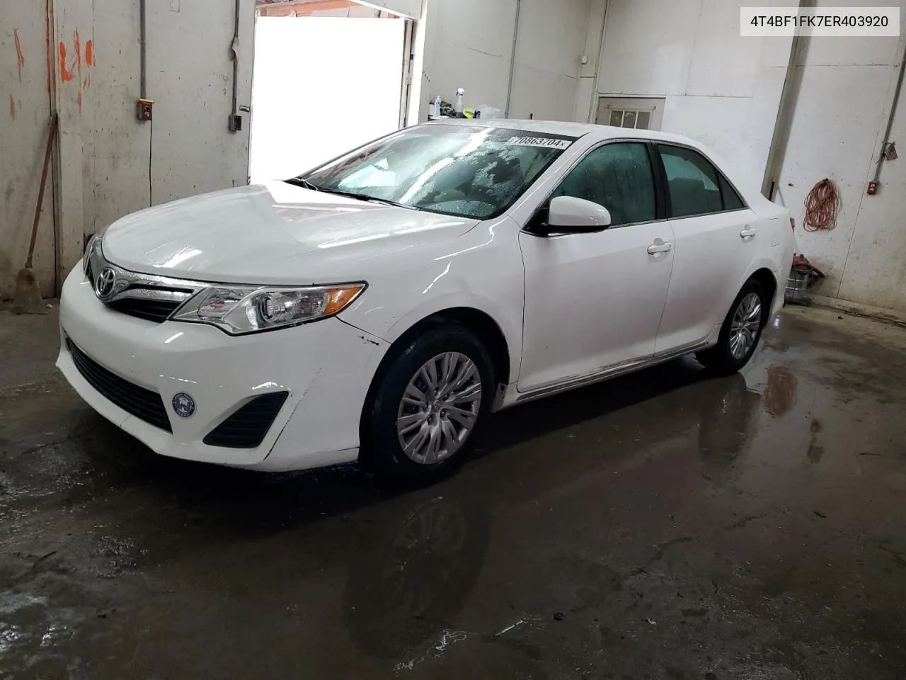 2014 Toyota Camry L VIN: 4T4BF1FK7ER403920 Lot: 70863704