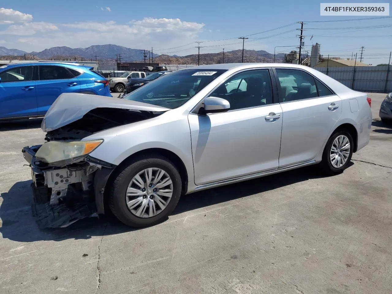 4T4BF1FKXER359363 2014 Toyota Camry L