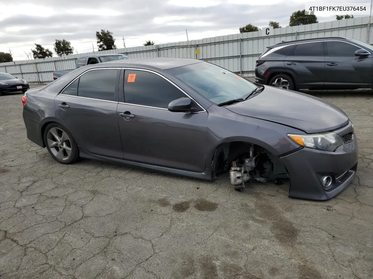 2014 Toyota Camry L VIN: 4T1BF1FK7EU376454 Lot: 70912944