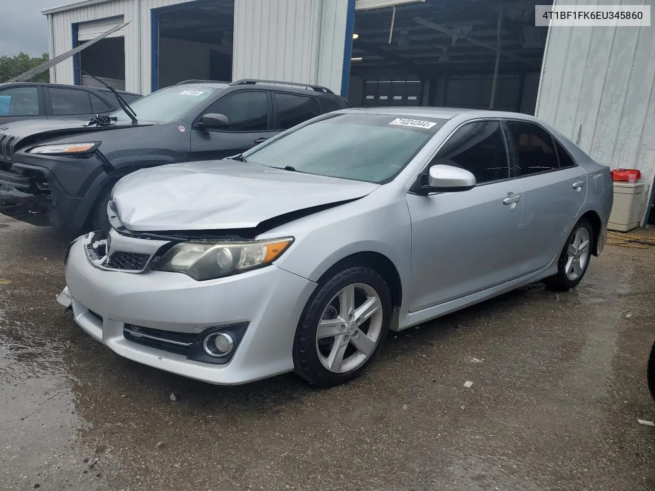 2014 Toyota Camry L VIN: 4T1BF1FK6EU345860 Lot: 71024344