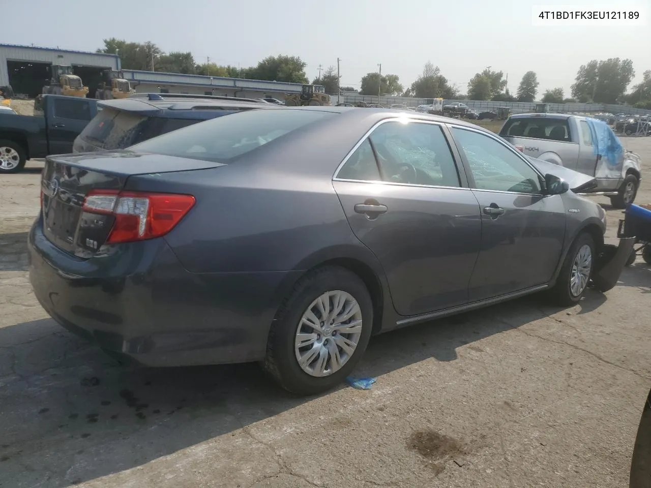 2014 Toyota Camry Hybrid VIN: 4T1BD1FK3EU121189 Lot: 71030814