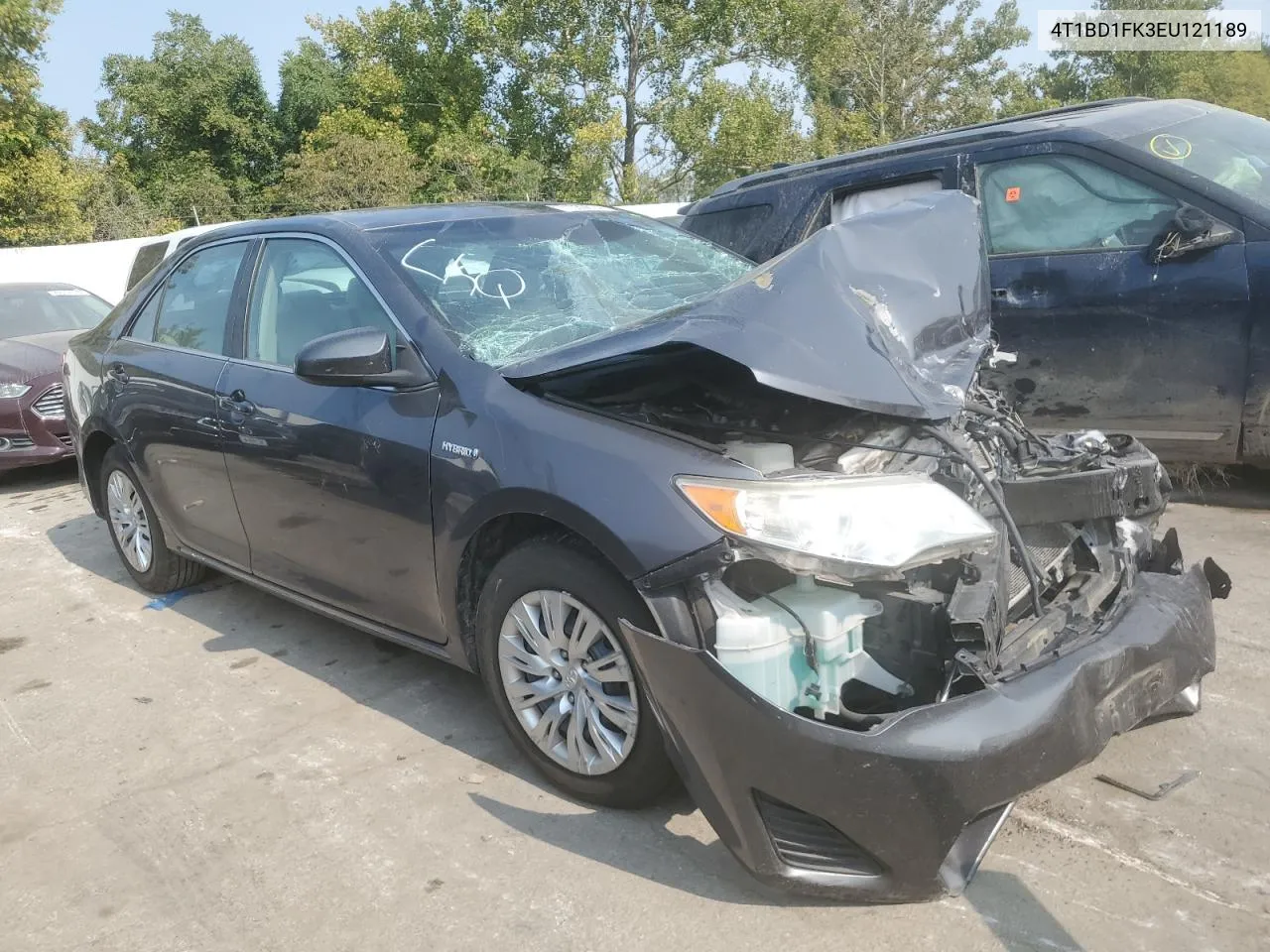 4T1BD1FK3EU121189 2014 Toyota Camry Hybrid