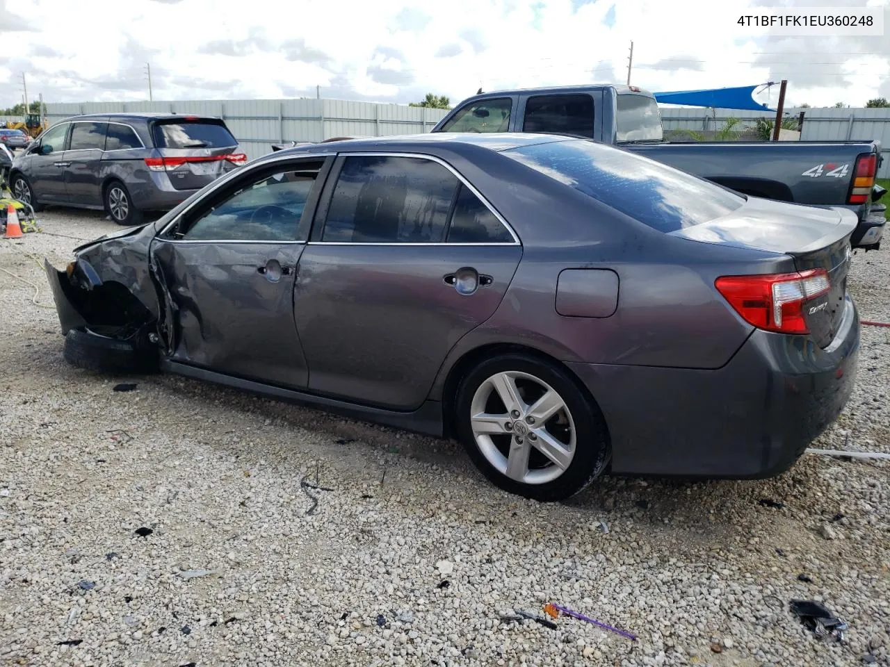 2014 Toyota Camry L VIN: 4T1BF1FK1EU360248 Lot: 71165854