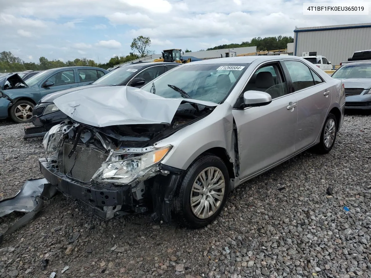 2014 Toyota Camry L VIN: 4T1BF1FK0EU365019 Lot: 71268584