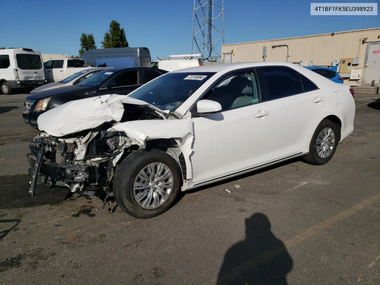 2014 Toyota Camry L VIN: 4T1BF1FK5EU398923 Lot: 71315664