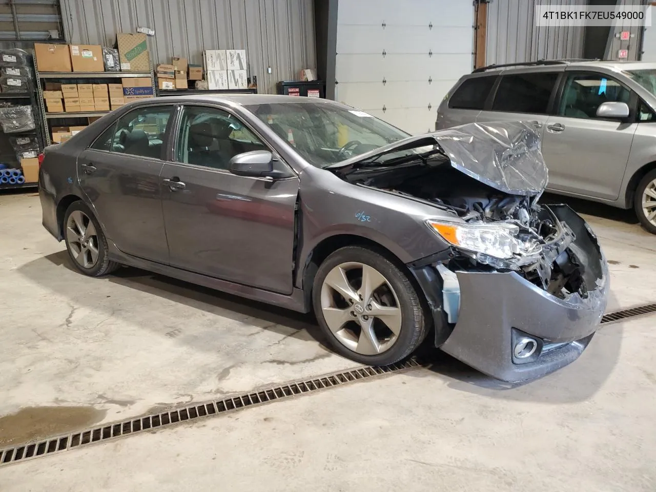 2014 Toyota Camry Se VIN: 4T1BK1FK7EU549000 Lot: 71365844