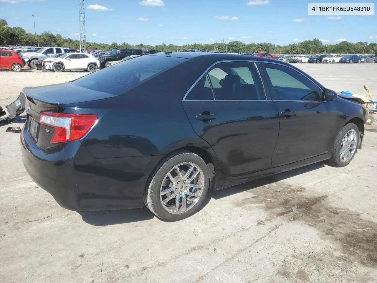 2014 Toyota Camry Se VIN: 4T1BK1FK6EU548310 Lot: 71378104