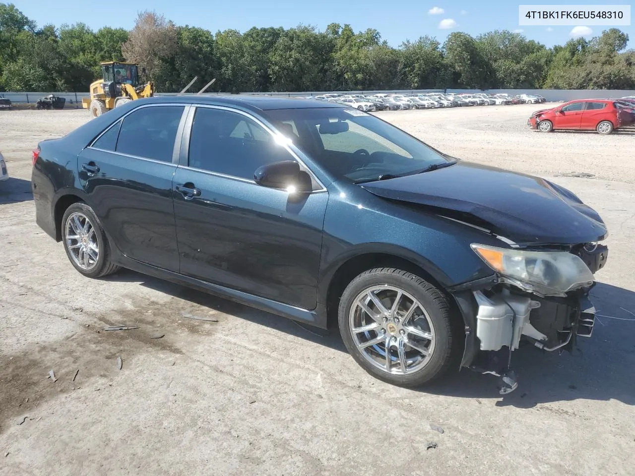 2014 Toyota Camry Se VIN: 4T1BK1FK6EU548310 Lot: 71378104