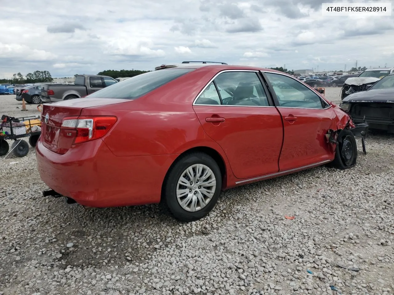 2014 Toyota Camry L VIN: 4T4BF1FK5ER428914 Lot: 71451034