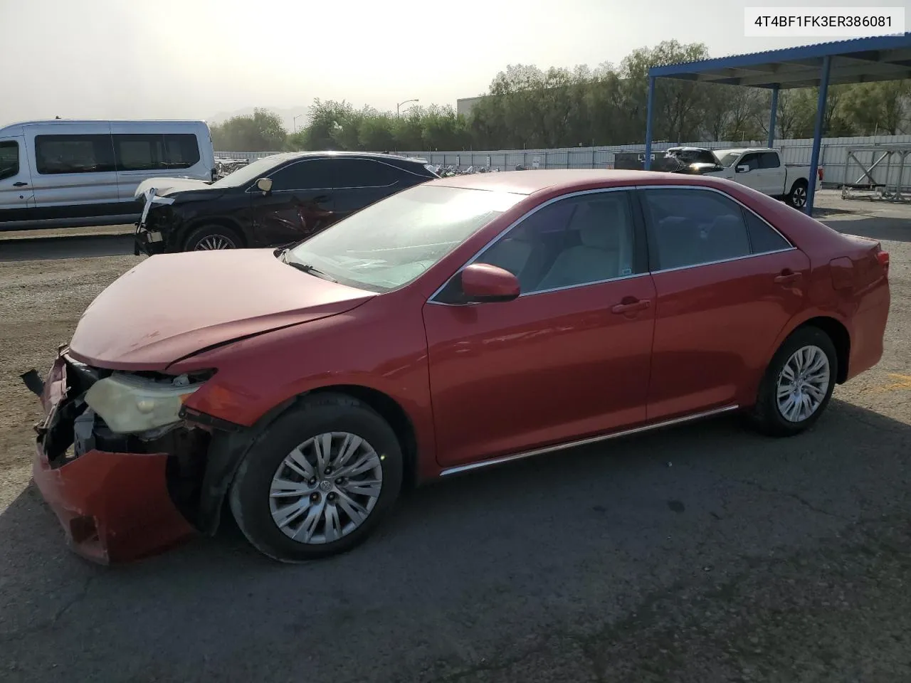 2014 Toyota Camry L VIN: 4T4BF1FK3ER386081 Lot: 71467154