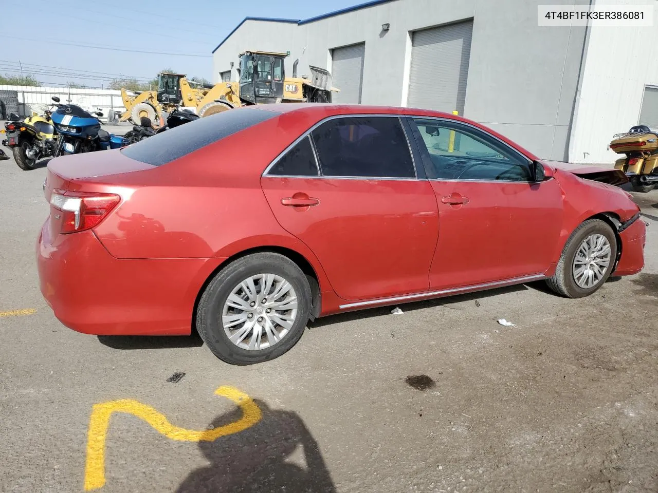 2014 Toyota Camry L VIN: 4T4BF1FK3ER386081 Lot: 71467154