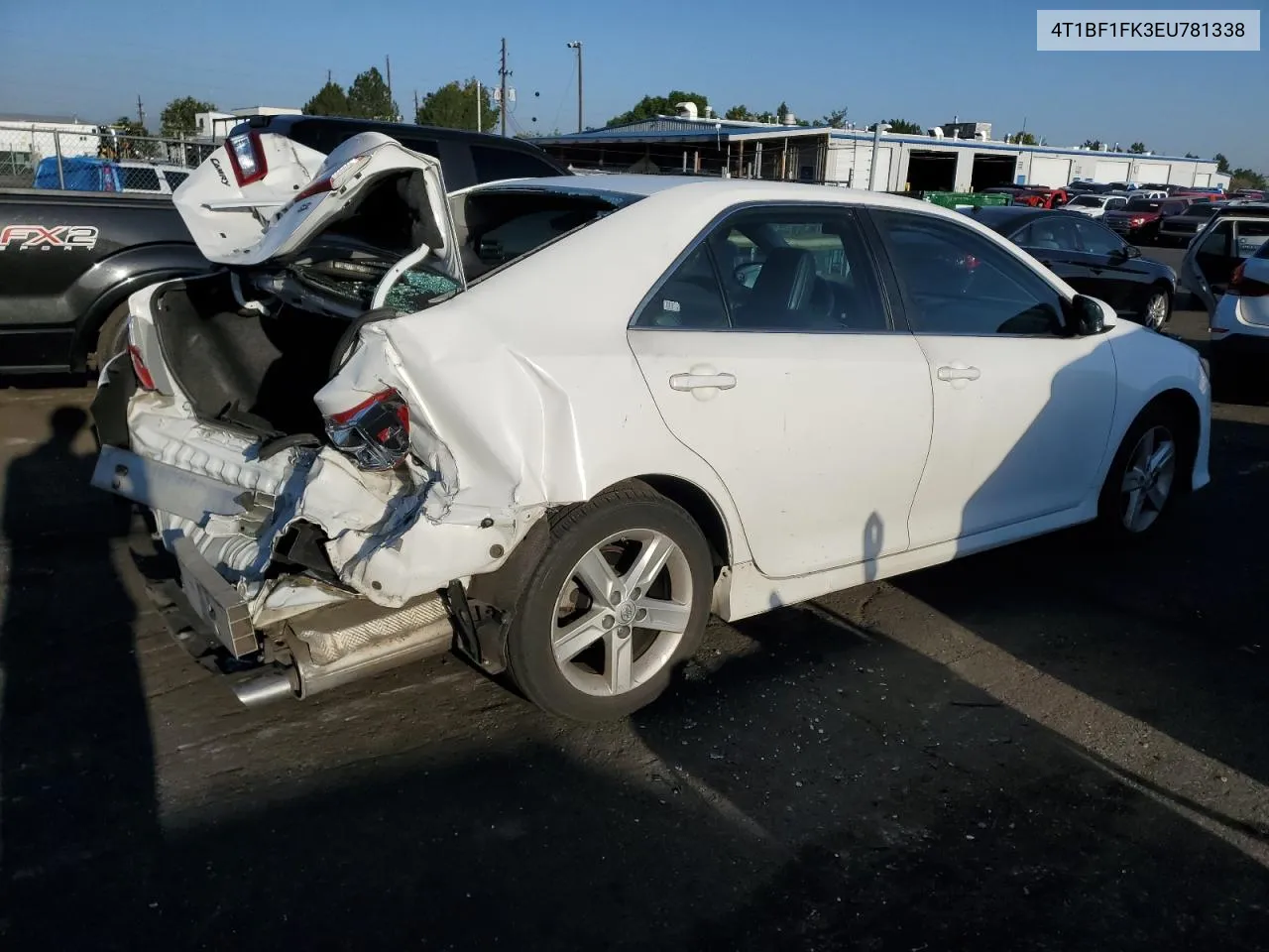 2014 Toyota Camry L VIN: 4T1BF1FK3EU781338 Lot: 71489514