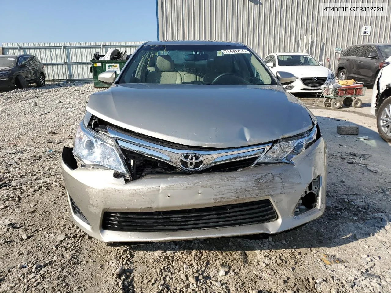 2014 Toyota Camry L VIN: 4T4BF1FK9ER382228 Lot: 71491254