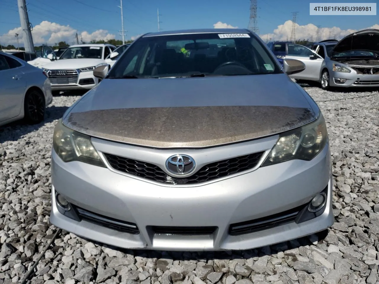 2014 Toyota Camry L VIN: 4T1BF1FK8EU398981 Lot: 71552644