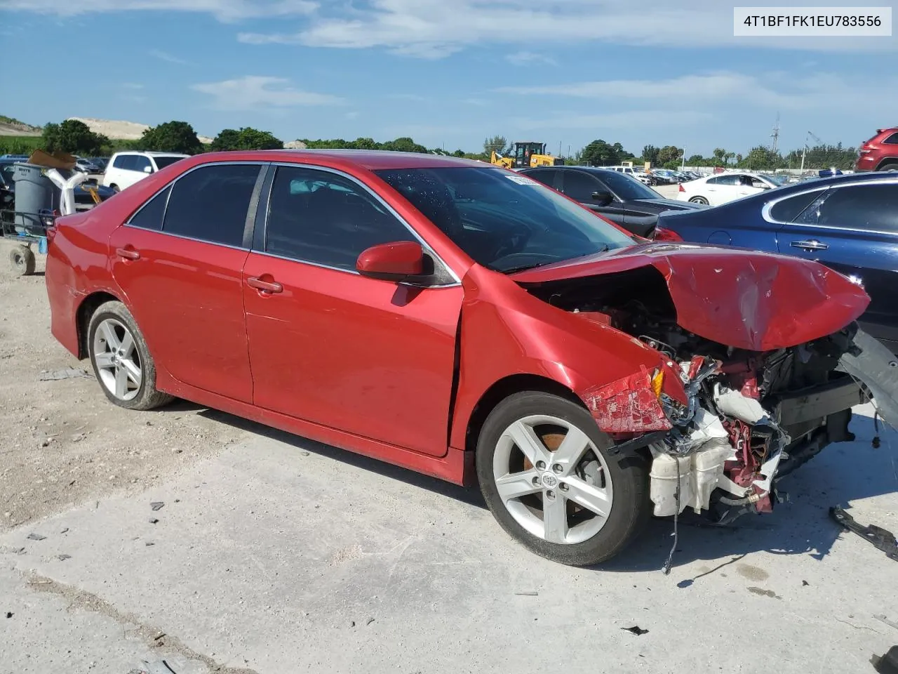 2014 Toyota Camry L VIN: 4T1BF1FK1EU783556 Lot: 71622604