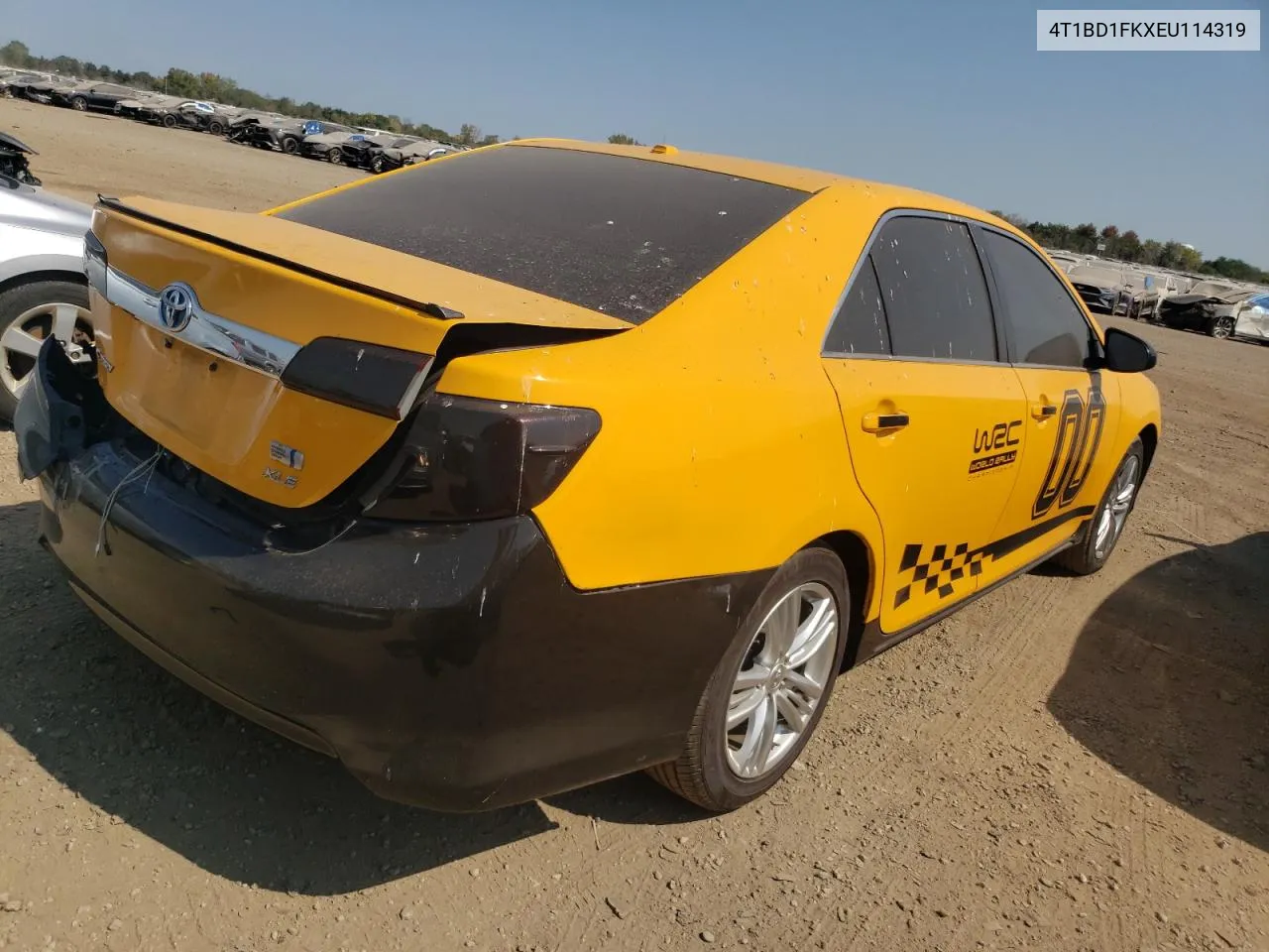 4T1BD1FKXEU114319 2014 Toyota Camry Hybrid