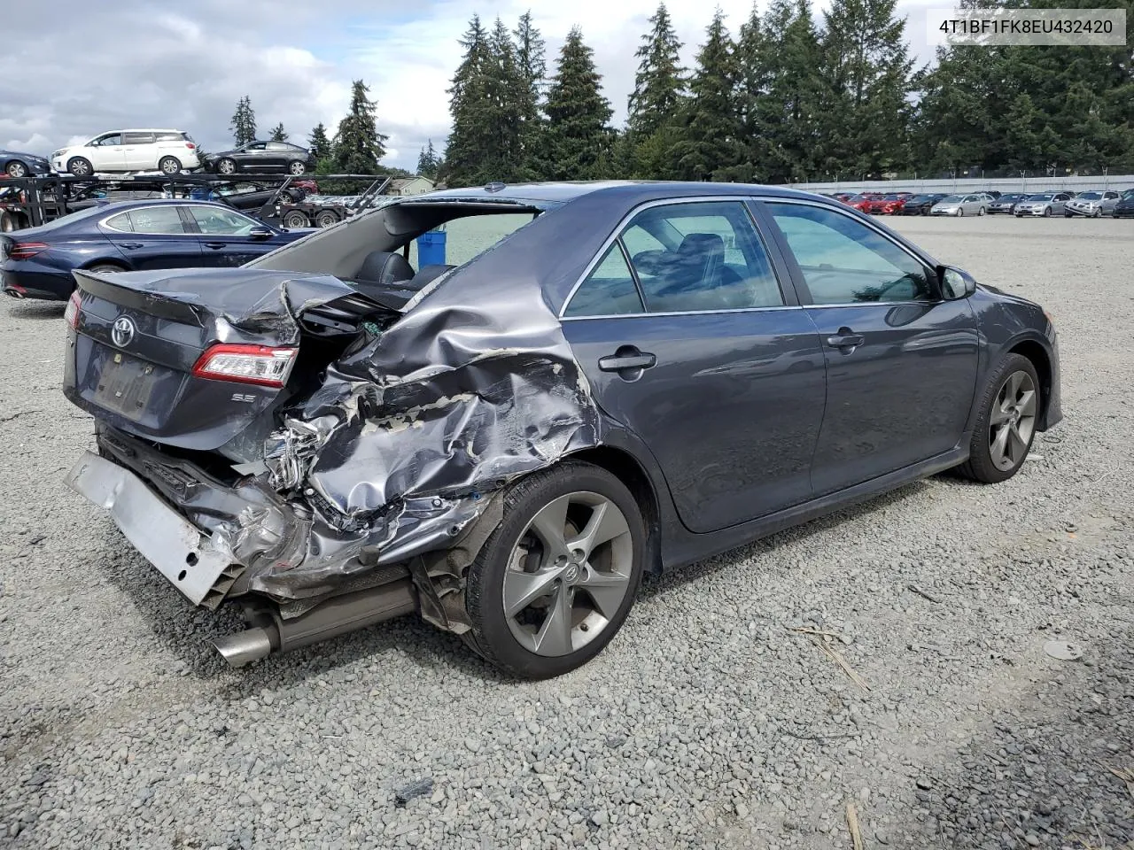 2014 Toyota Camry L VIN: 4T1BF1FK8EU432420 Lot: 71667644