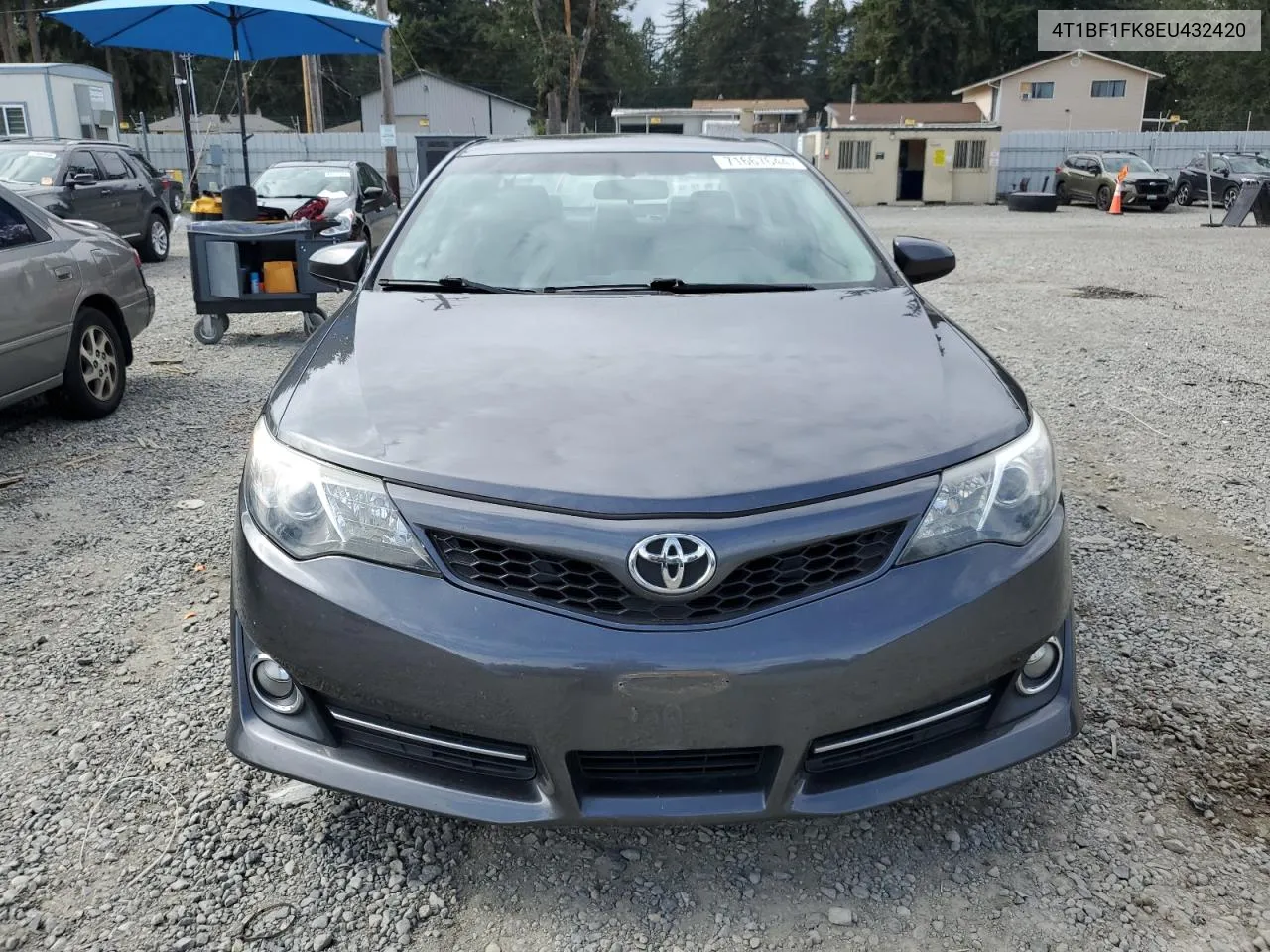 4T1BF1FK8EU432420 2014 Toyota Camry L