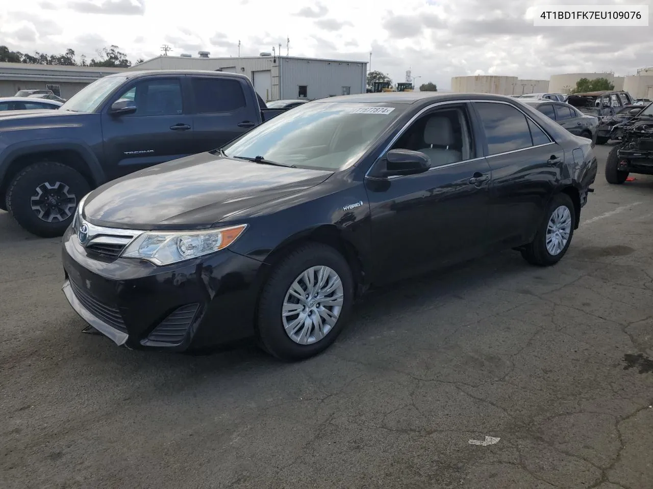 2014 Toyota Camry Hybrid VIN: 4T1BD1FK7EU109076 Lot: 71677874