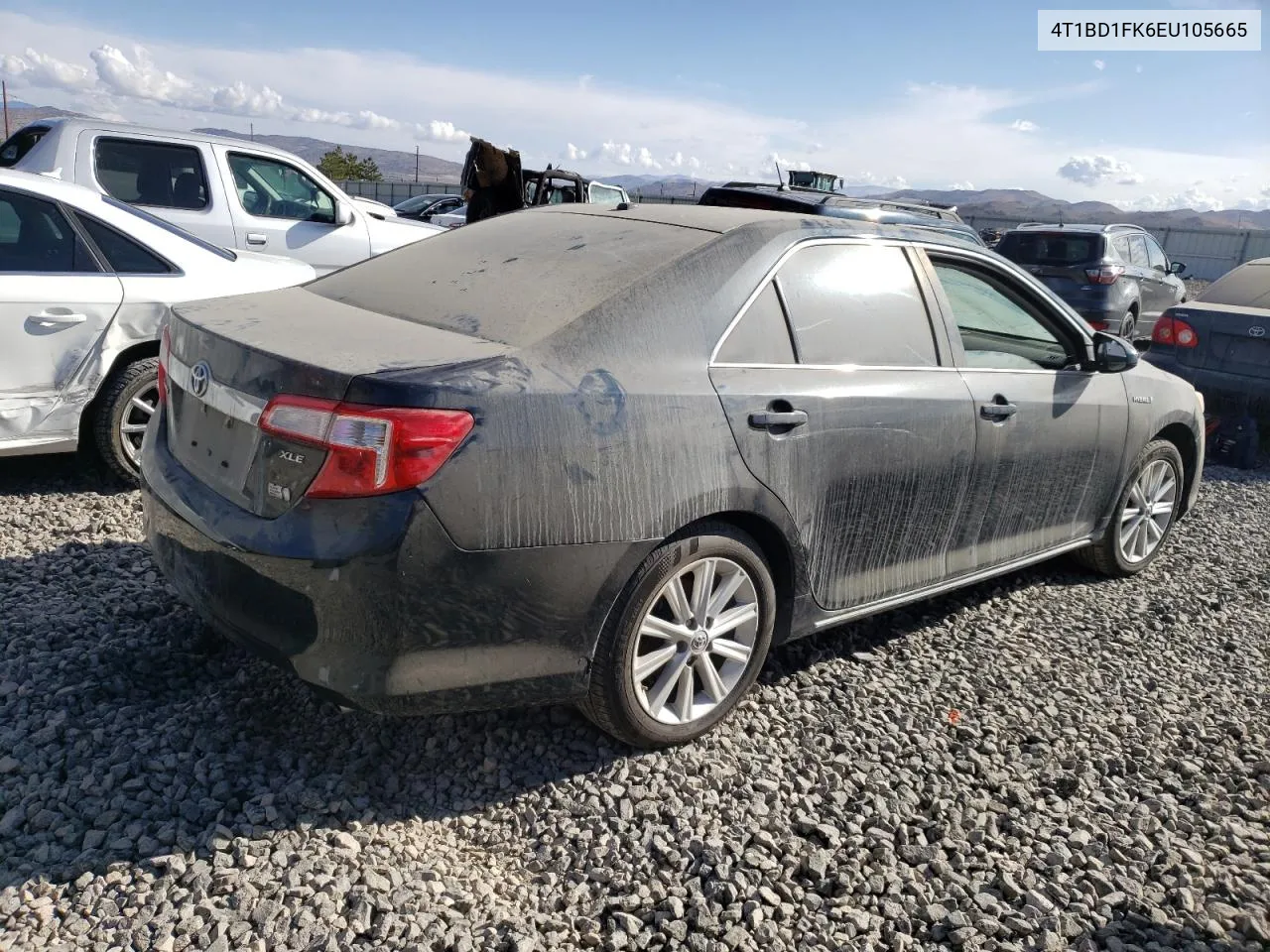 4T1BD1FK6EU105665 2014 Toyota Camry Hybrid