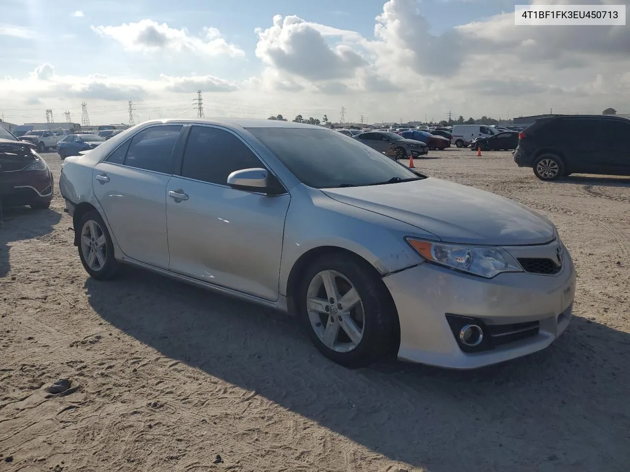 2014 Toyota Camry L VIN: 4T1BF1FK3EU450713 Lot: 71754264