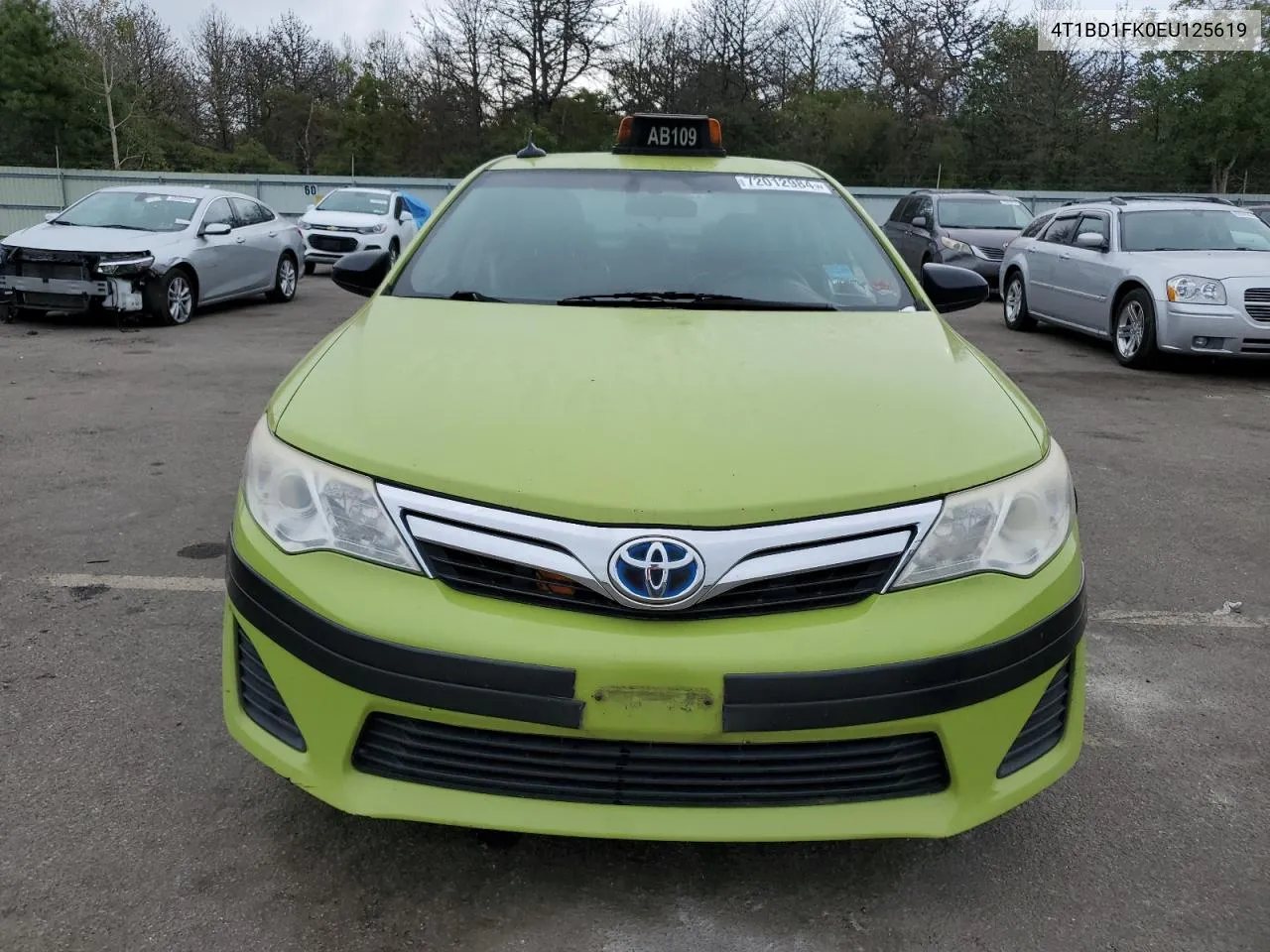 4T1BD1FK0EU125619 2014 Toyota Camry Hybrid