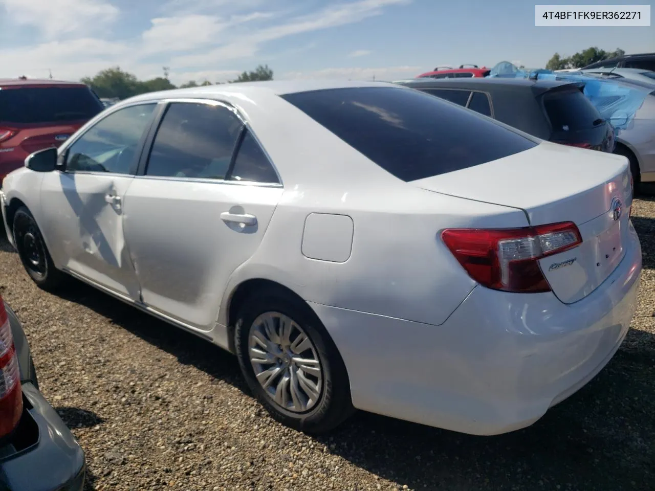 2014 Toyota Camry L VIN: 4T4BF1FK9ER362271 Lot: 72034284