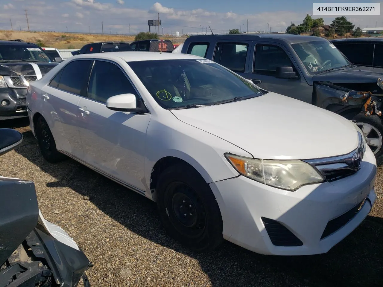 2014 Toyota Camry L VIN: 4T4BF1FK9ER362271 Lot: 72034284