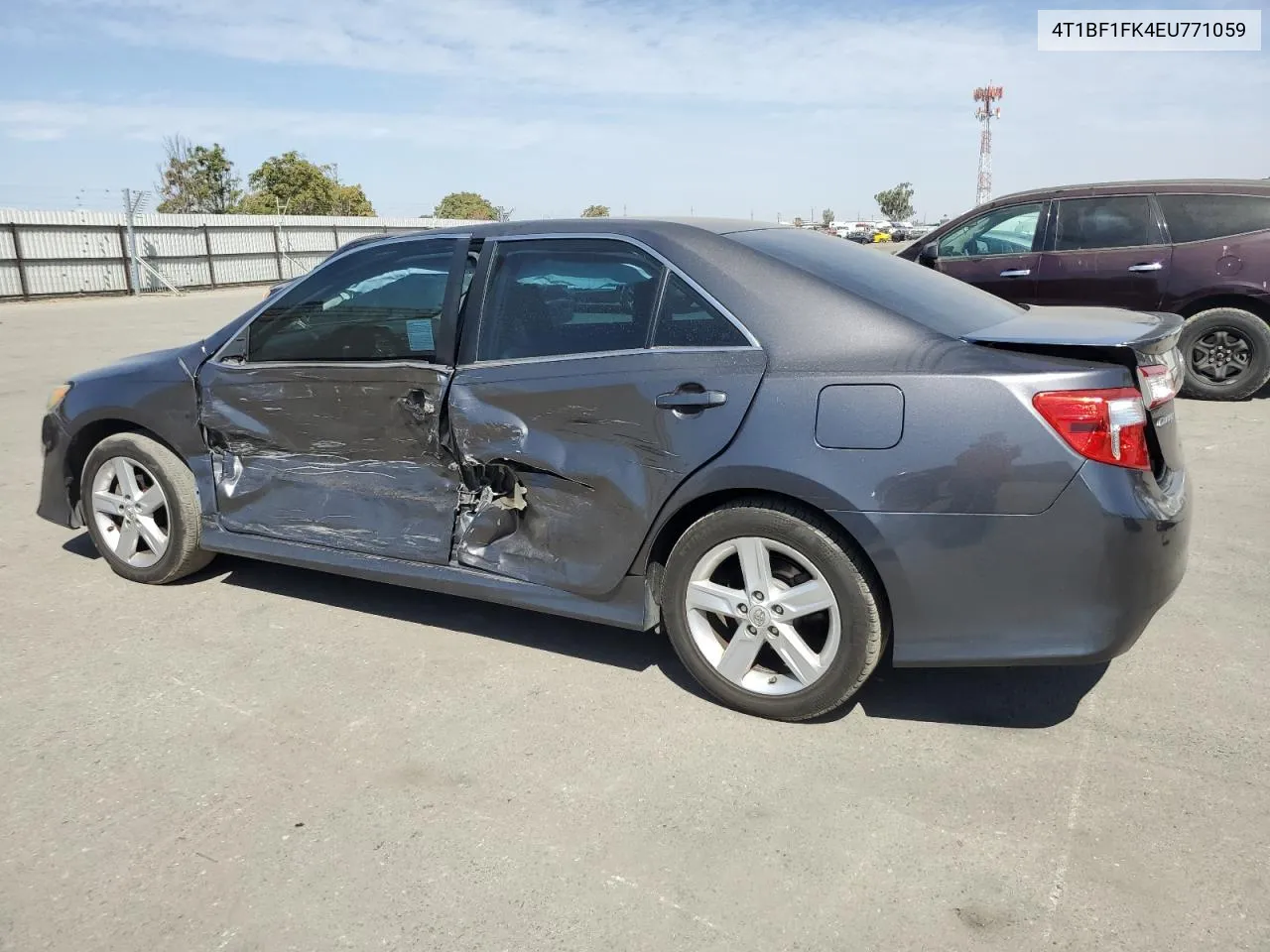 2014 Toyota Camry L VIN: 4T1BF1FK4EU771059 Lot: 72054774