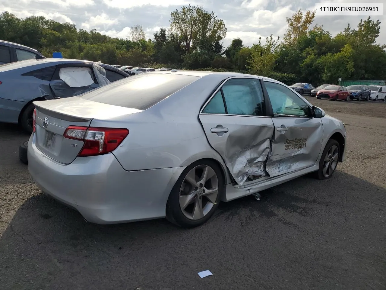 4T1BK1FK9EU026951 2014 Toyota Camry Se