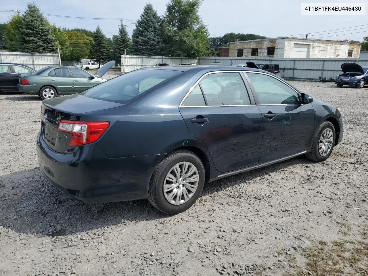 2014 Toyota Camry L VIN: 4T1BF1FK4EU446430 Lot: 72162504