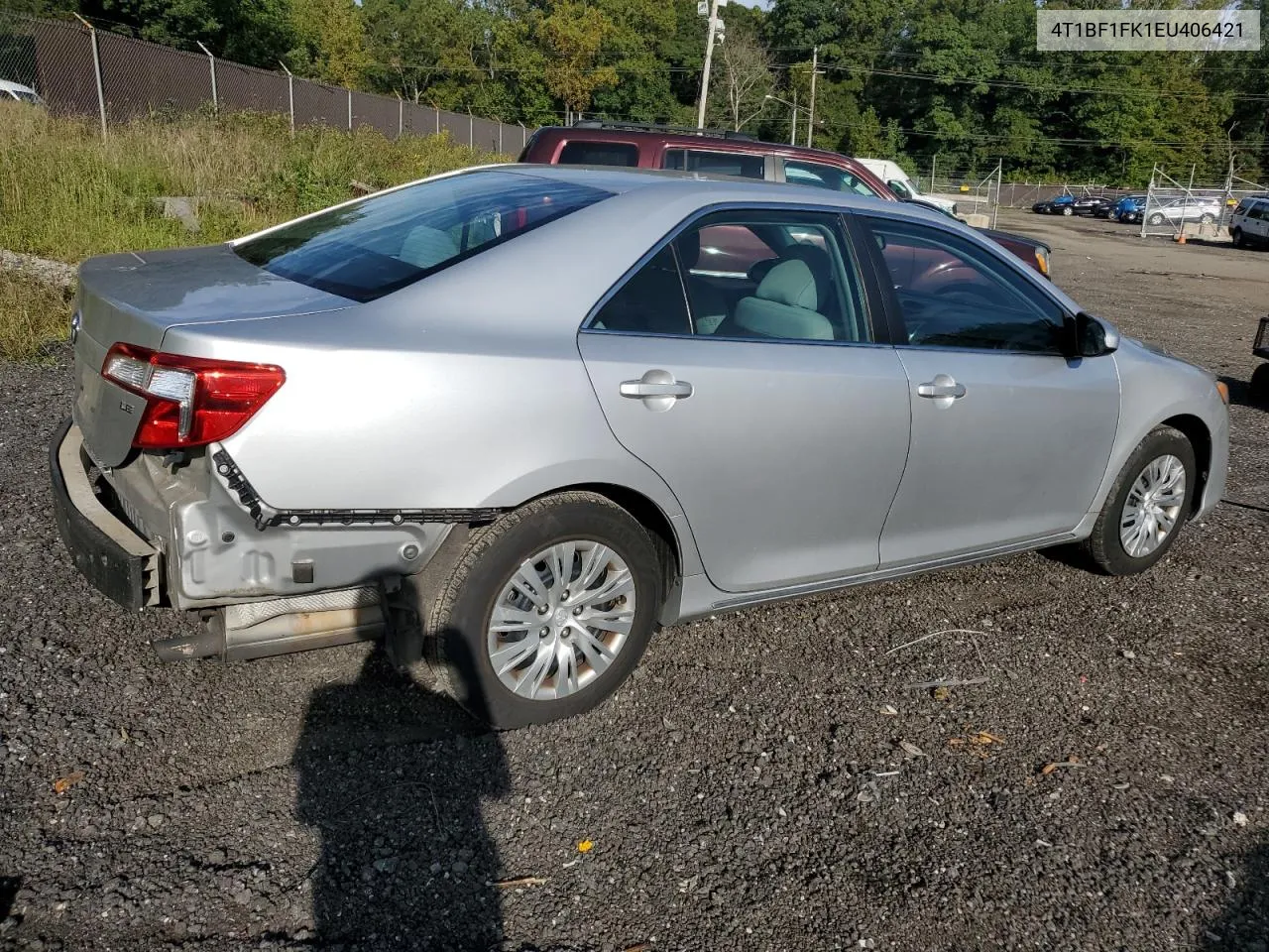 2014 Toyota Camry L VIN: 4T1BF1FK1EU406421 Lot: 72179744