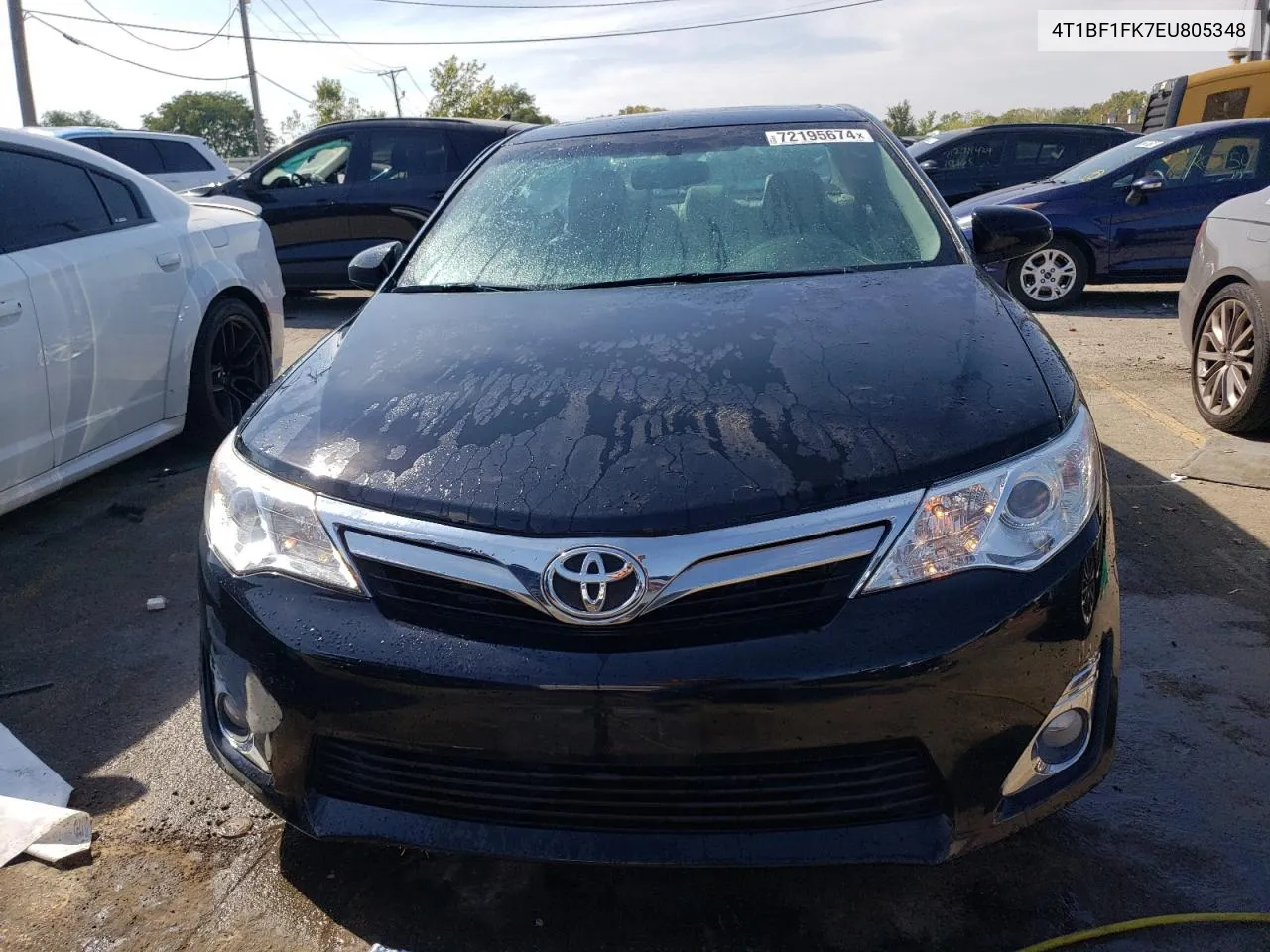 2014 Toyota Camry L VIN: 4T1BF1FK7EU805348 Lot: 72195674