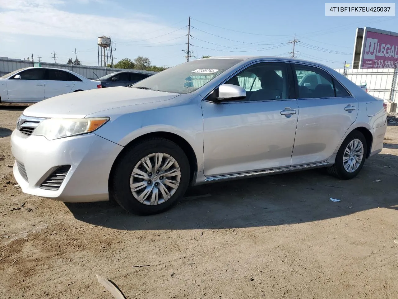 2014 Toyota Camry L VIN: 4T1BF1FK7EU425037 Lot: 72199754