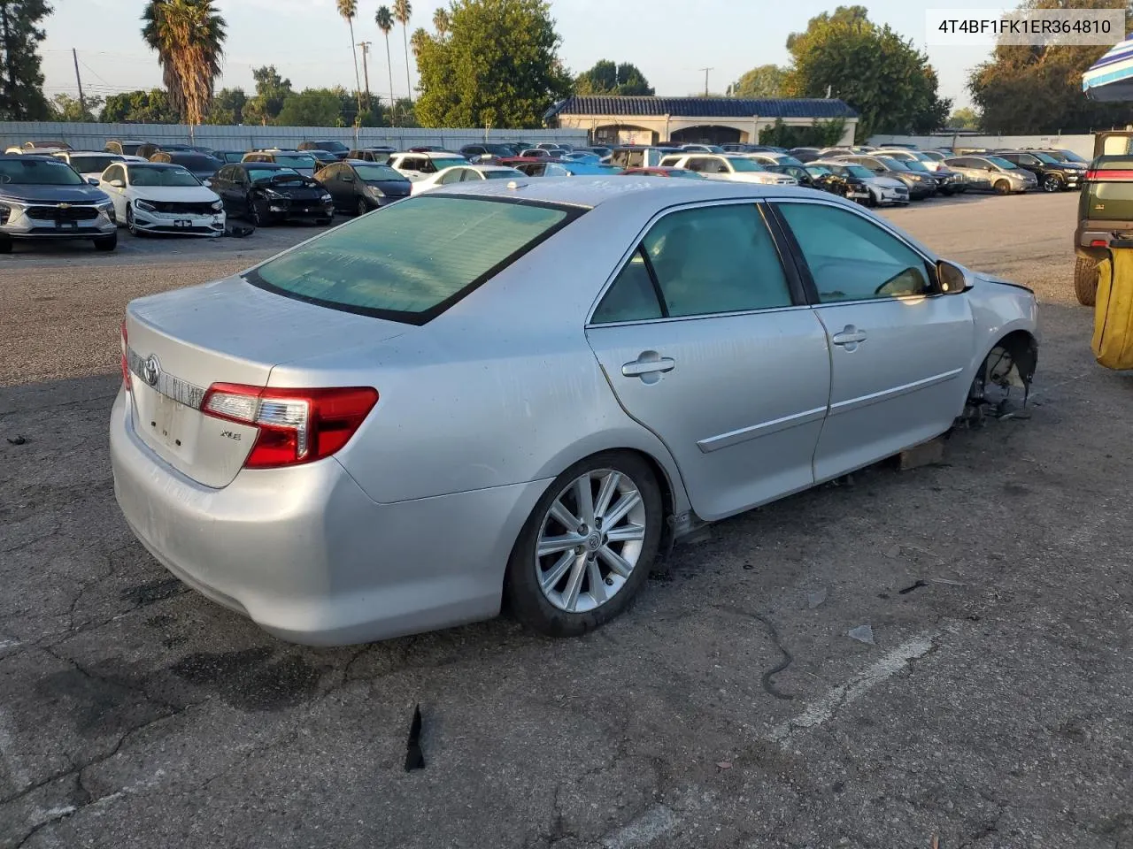 2014 Toyota Camry L VIN: 4T4BF1FK1ER364810 Lot: 72252284