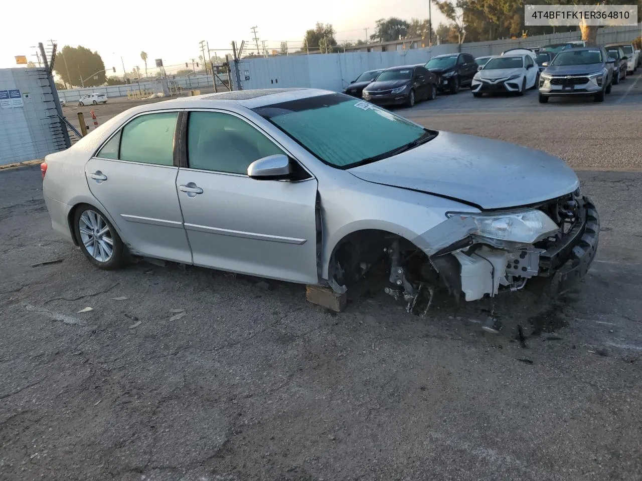 2014 Toyota Camry L VIN: 4T4BF1FK1ER364810 Lot: 72252284