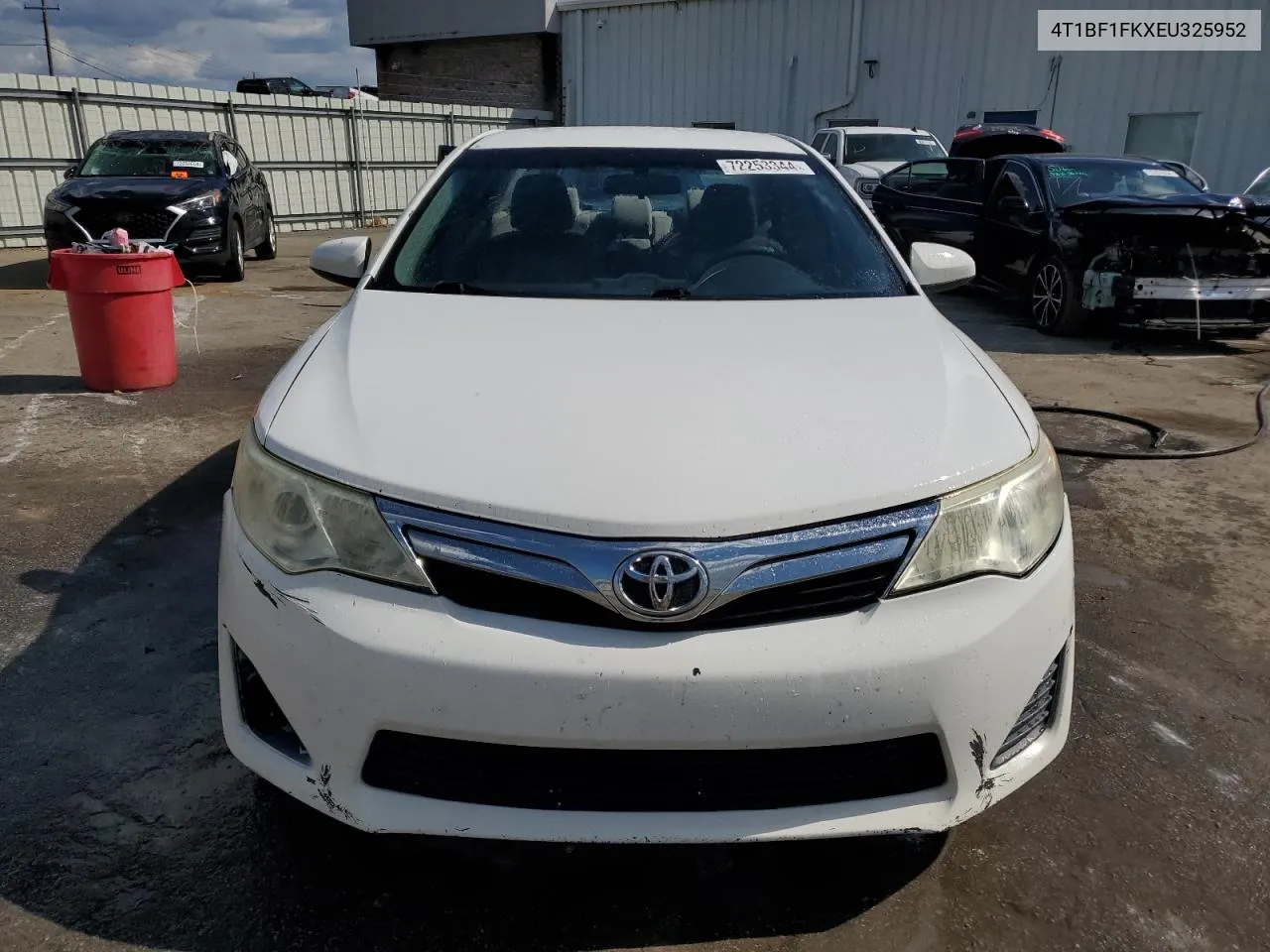 2014 Toyota Camry L VIN: 4T1BF1FKXEU325952 Lot: 72253344