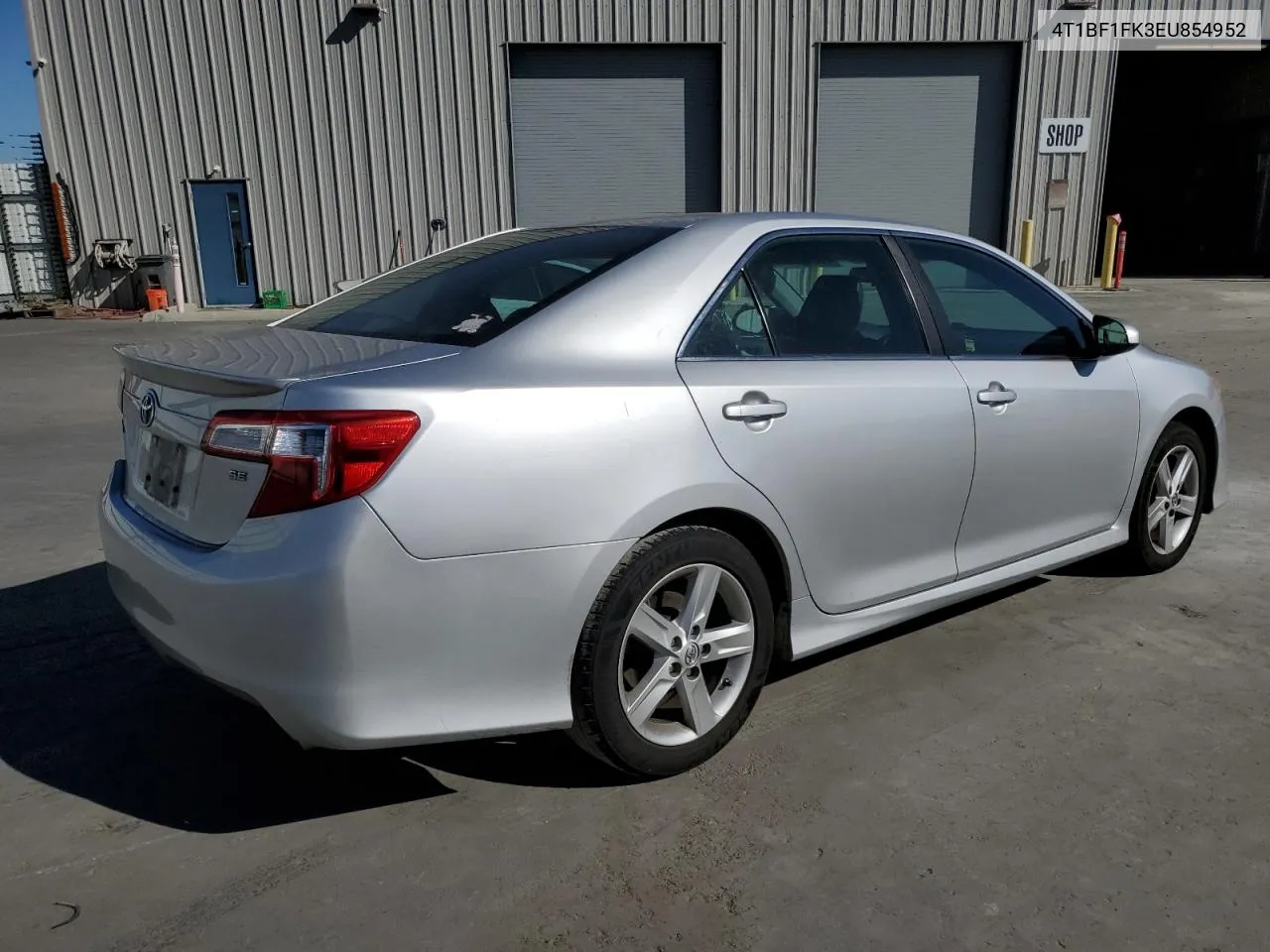 2014 Toyota Camry L VIN: 4T1BF1FK3EU854952 Lot: 72269044