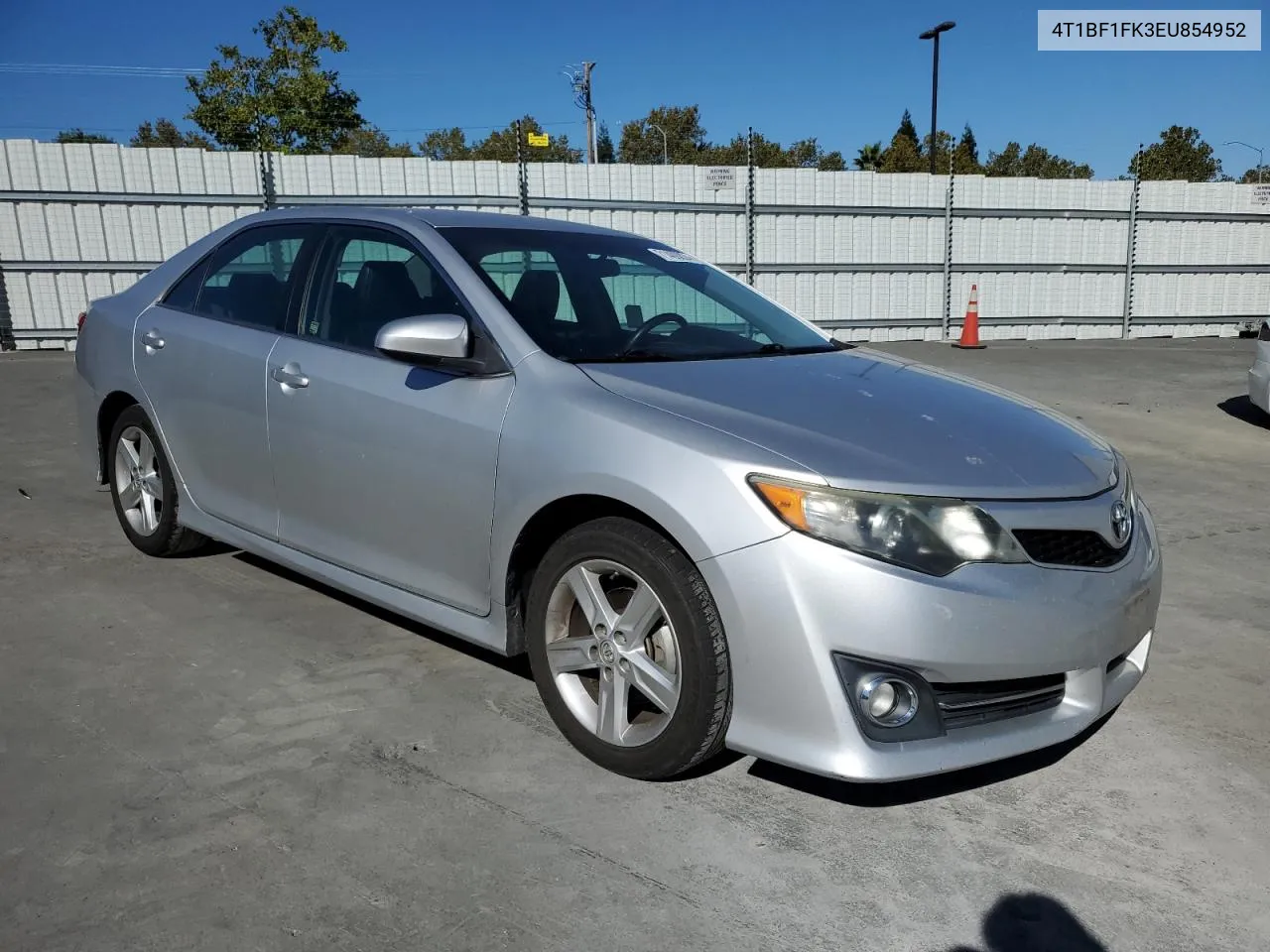 2014 Toyota Camry L VIN: 4T1BF1FK3EU854952 Lot: 72269044