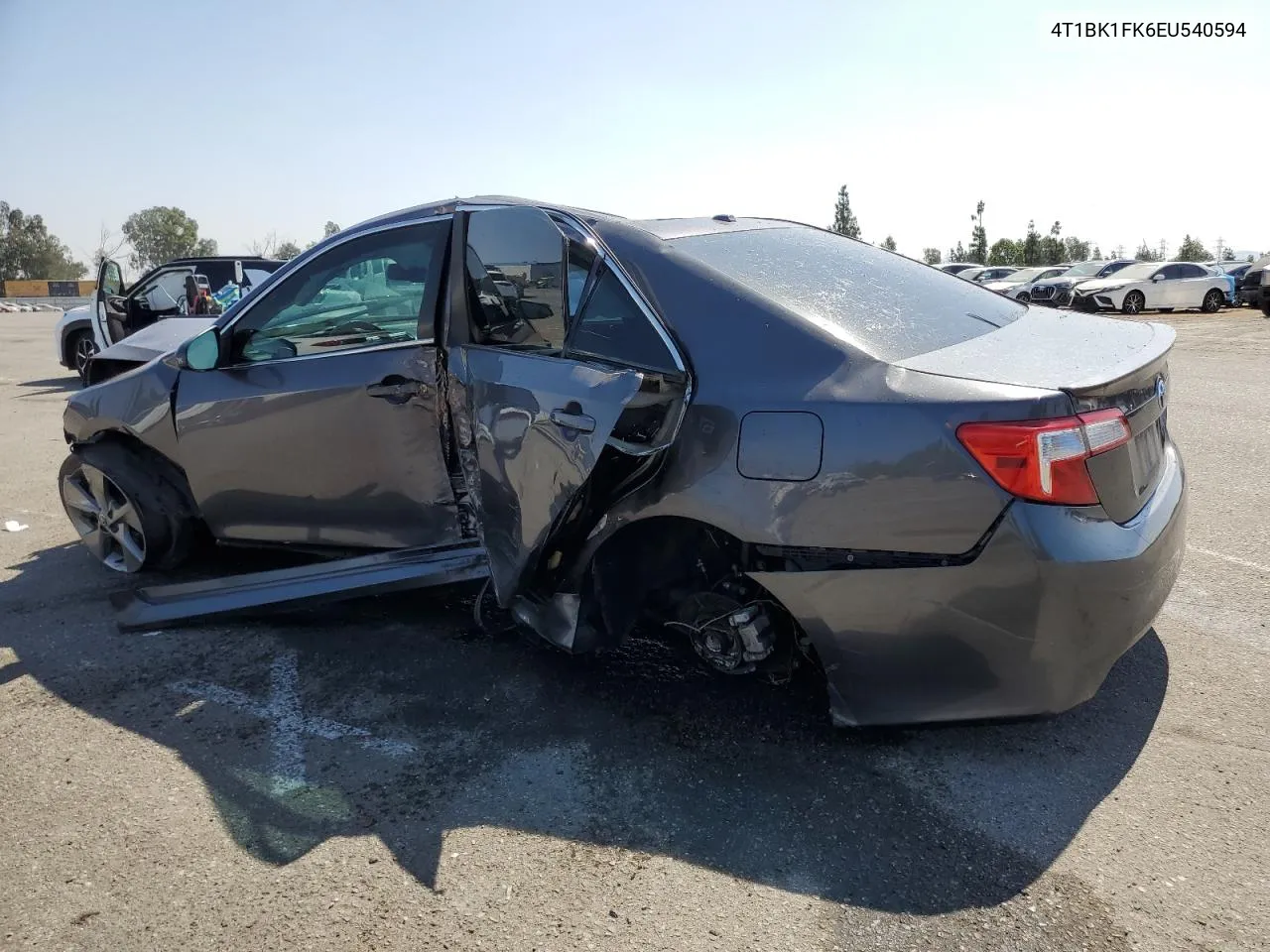 2014 Toyota Camry Se VIN: 4T1BK1FK6EU540594 Lot: 72275864