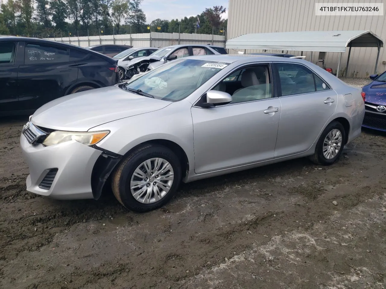 2014 Toyota Camry L VIN: 4T1BF1FK7EU763246 Lot: 72309384