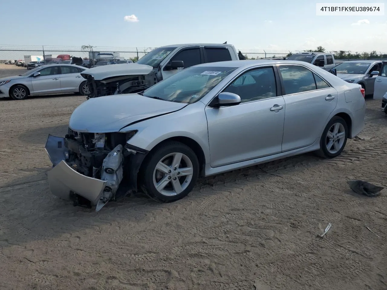 2014 Toyota Camry L VIN: 4T1BF1FK9EU389674 Lot: 72338974