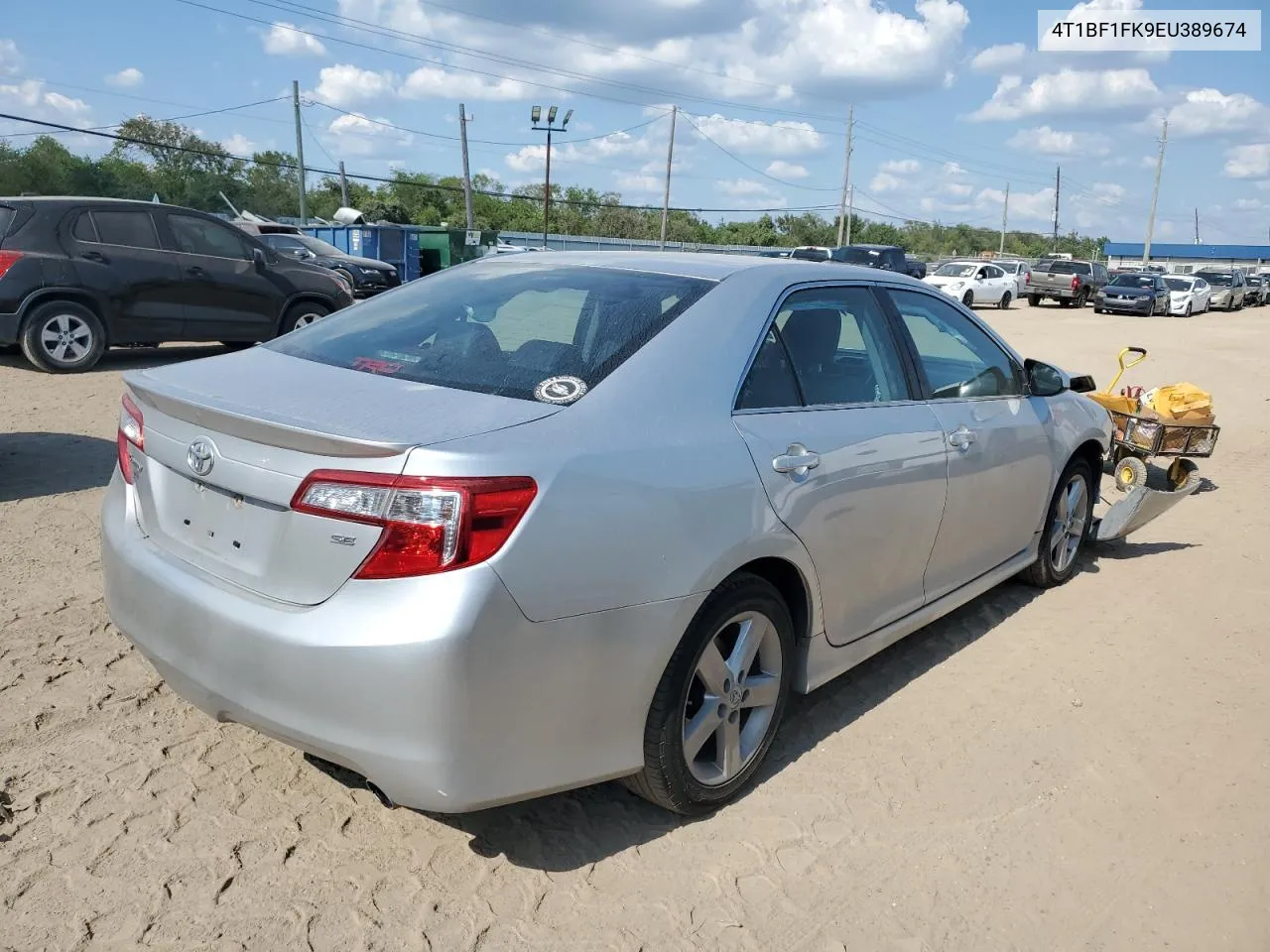 2014 Toyota Camry L VIN: 4T1BF1FK9EU389674 Lot: 72338974